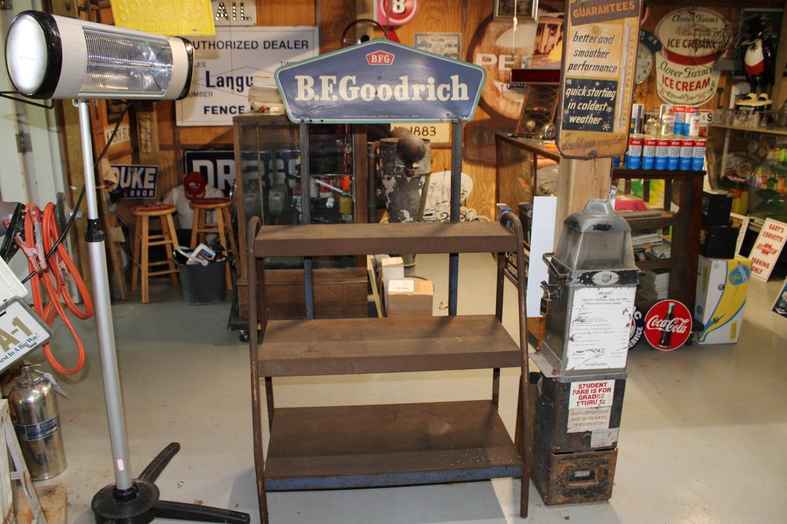 BF GOODRICH DISPLAY SHELF