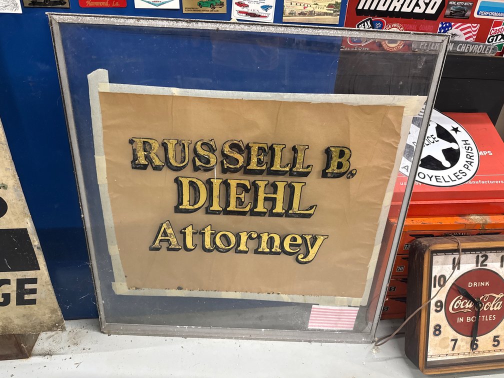RUSSELL B. DIEHL ATTORNEY SIGN