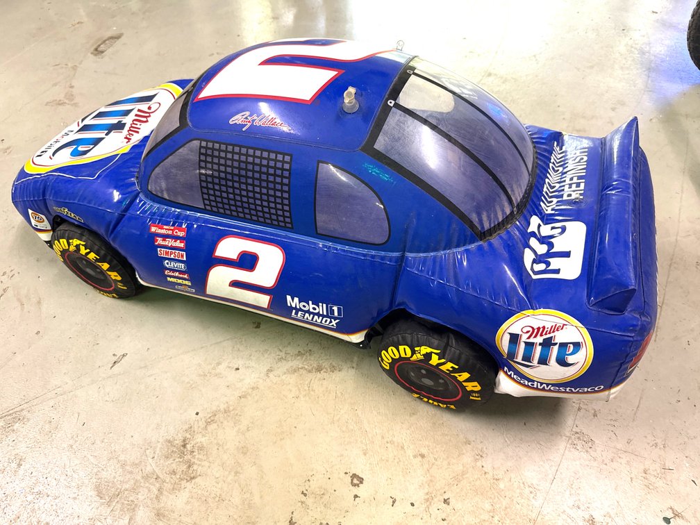 MILLER LITE NASCAR INFLATABLE CAR