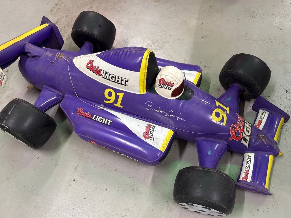 COORS LIGHT RACING INFLATABLE CAR