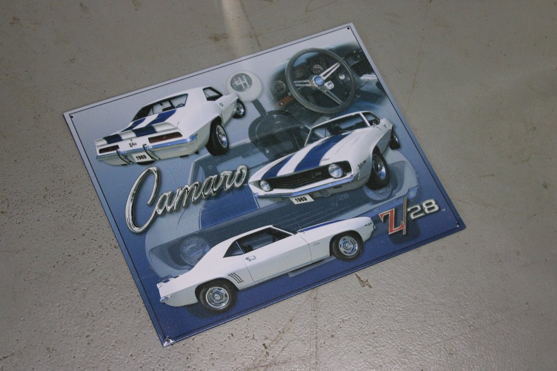 CAMARO Z/28 DISPLAY SIGN