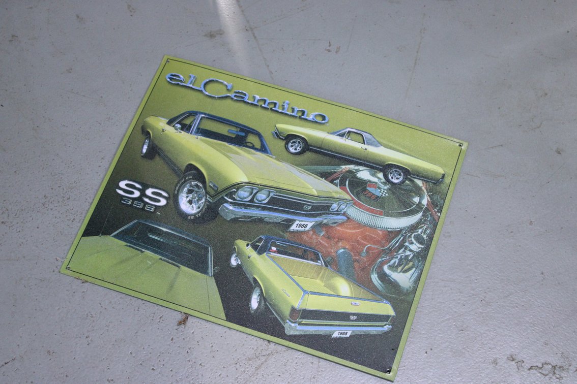 CHEVELLE SS DISPLAY SIGN