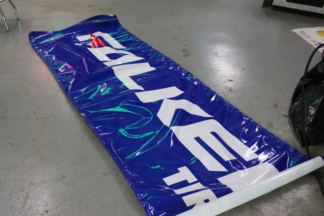 36" X  96" DUKE TIRE BANNER