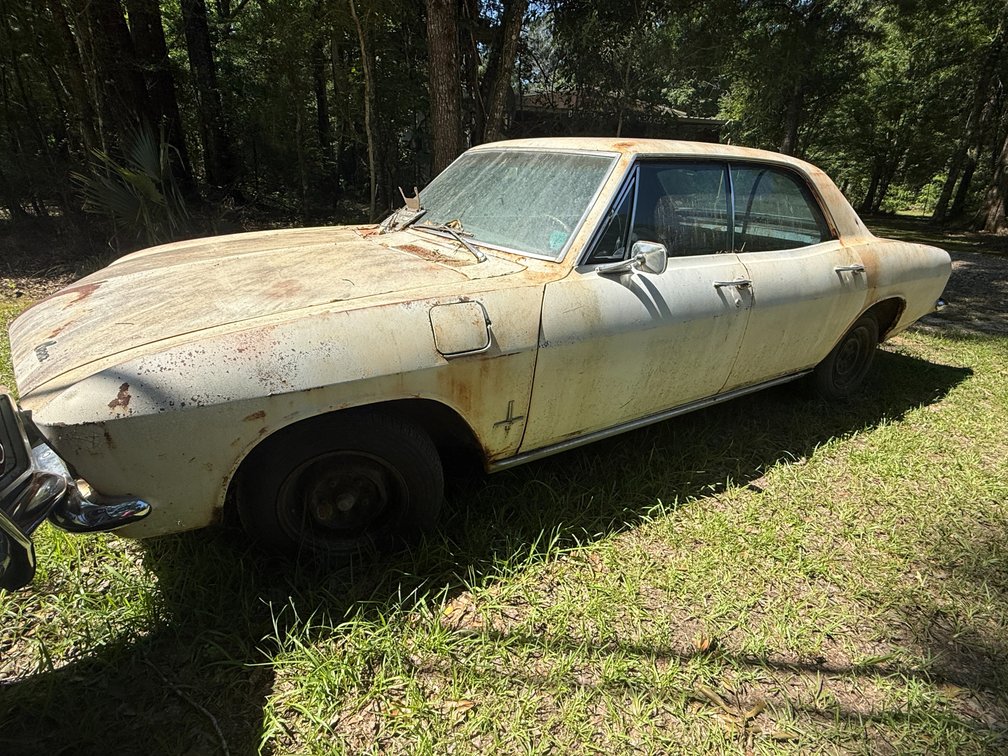 1965 CHEVROLET CORVAIR 4-DOOR HARDTOP – RESTORATION PROJECT- BILL OF SALE ONLY