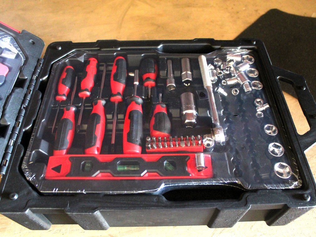 BOVONO 191 PCS HAND TOOL BOX SET