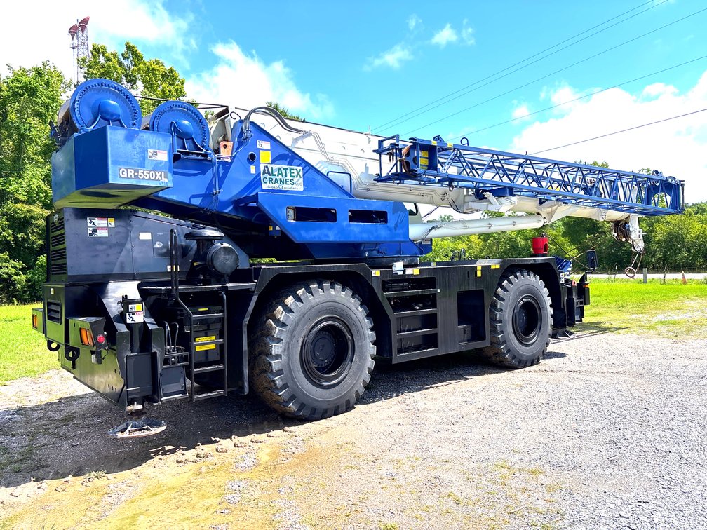 2012 TADANO GR-550XL HYDAULIC CRANE | OFFSITE ITEM