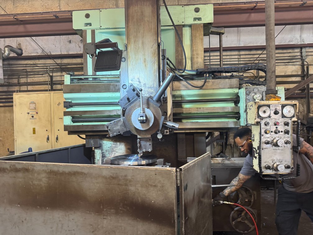 48" VERTICAL TURRET LATHE / VERTICAL BORING MILL | Ready to Work-In Use Now Replacing with Larger Machine