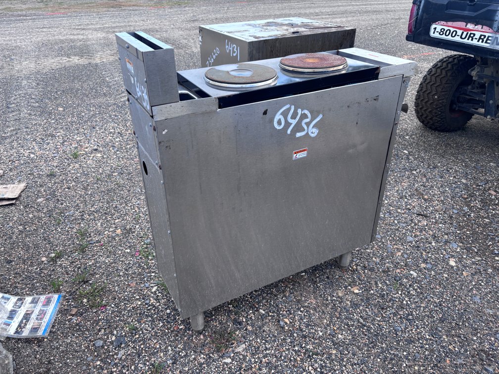 STAINLESS VULCAN DOUBLE BURNER