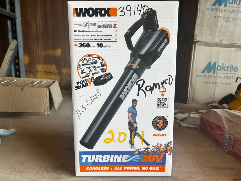WORX LEAF BLOWER