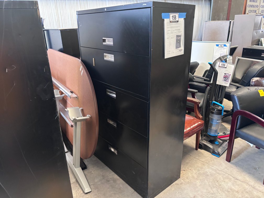 Four Drawer File Cabinet w/storage
