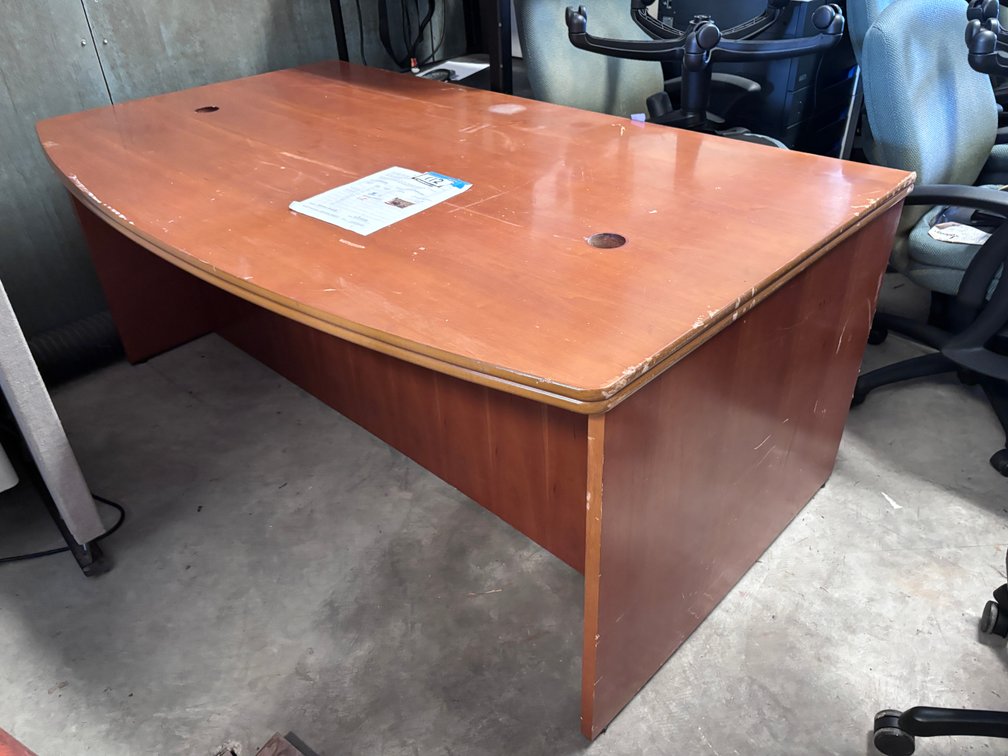 Large and Small Wooden Desk
