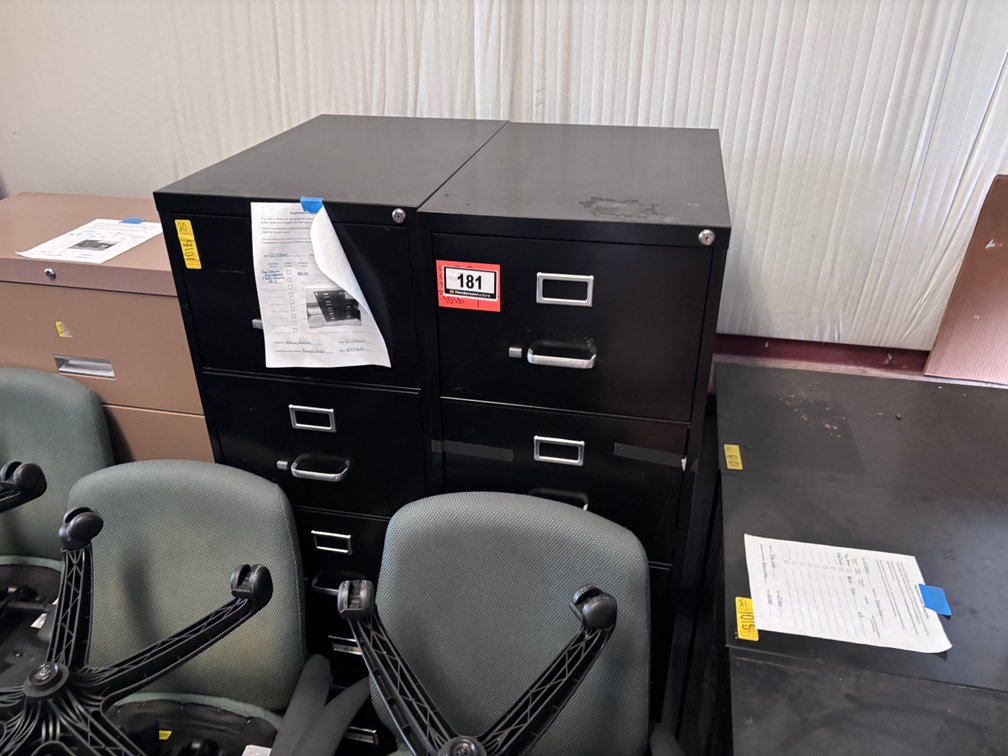 Five Drawer File Cabinet (Tall) - Quanity of 2