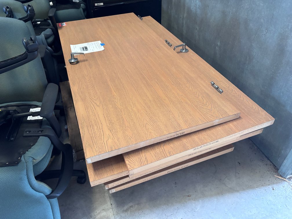 (7) Commercial Doors - Wooden