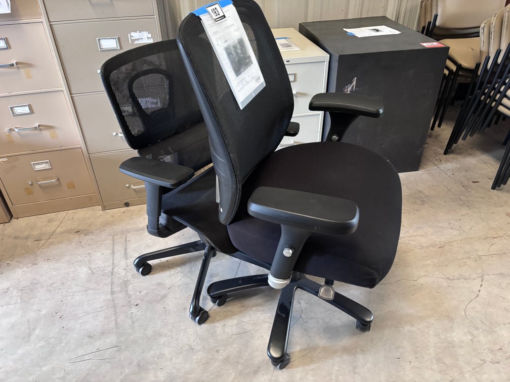2 Black Chairs