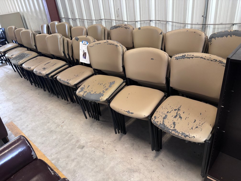 Lot of Tan Chairs