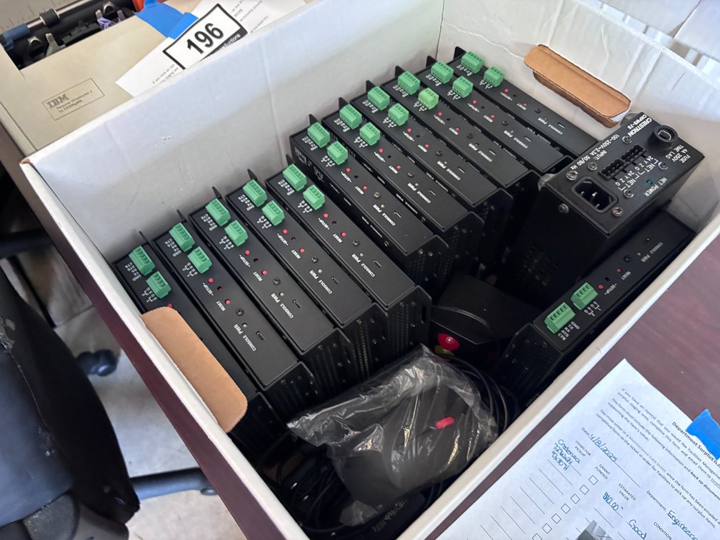 Lot of Tech Crestron Interface Modules