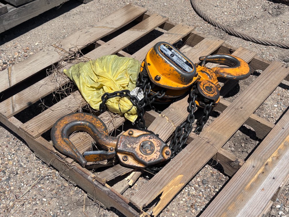 HARRINGTON HOISTS 10 TON CHAINFALL