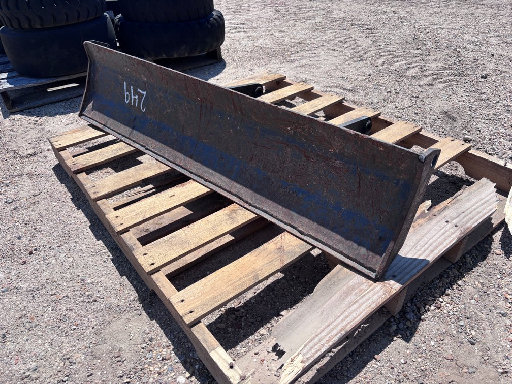 4ft PUSH BLADE FOR MINI EXCAVATOR