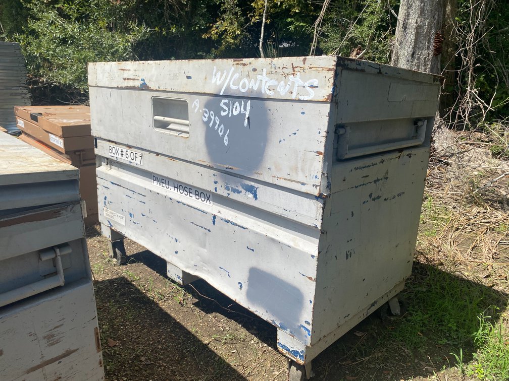 JOB BOX WITH CONTENTS