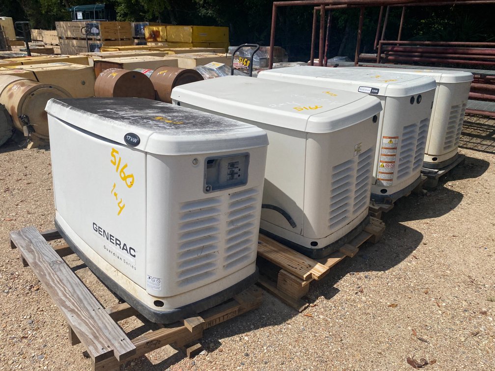 (4) GENERAC GENERATORS