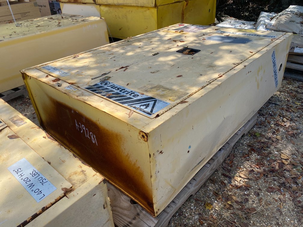 JUSTRITE FLAMMABLE SAFETY CABINET