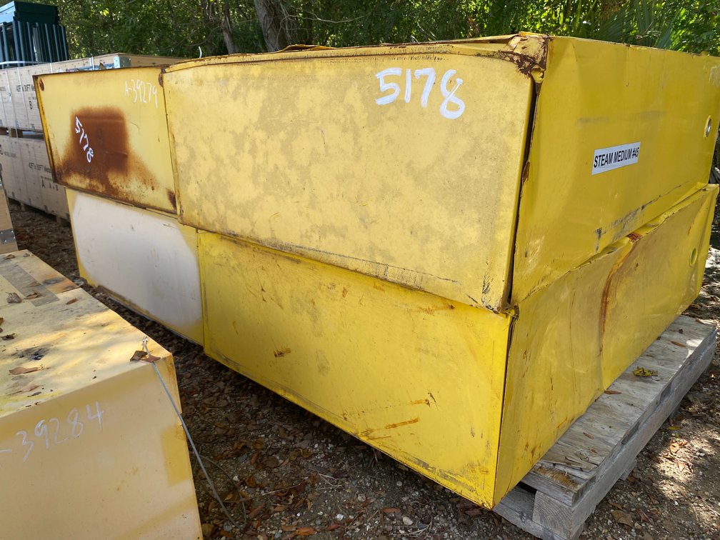 (4) JUSTRITE FLAMMABLE SAFETY CABINETS