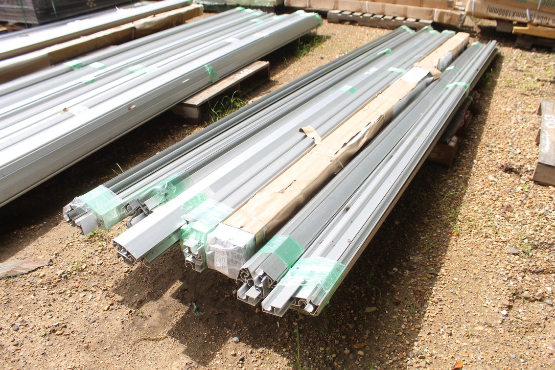 PALLET OF SOLAR FRAMES
