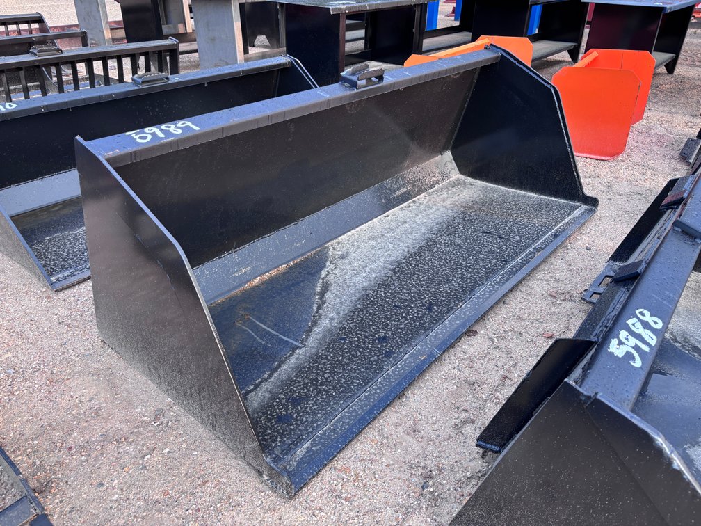 84 in. Skid Steer Snow/Litter Bucket