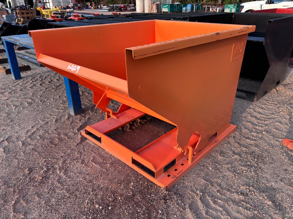 2.0 CY. Self Dumping Hopper With Fork Pockets