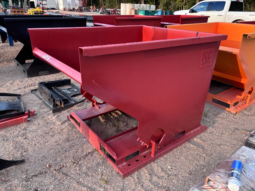 2.0 CY. Self Dumping Hopper With Fork Pockets