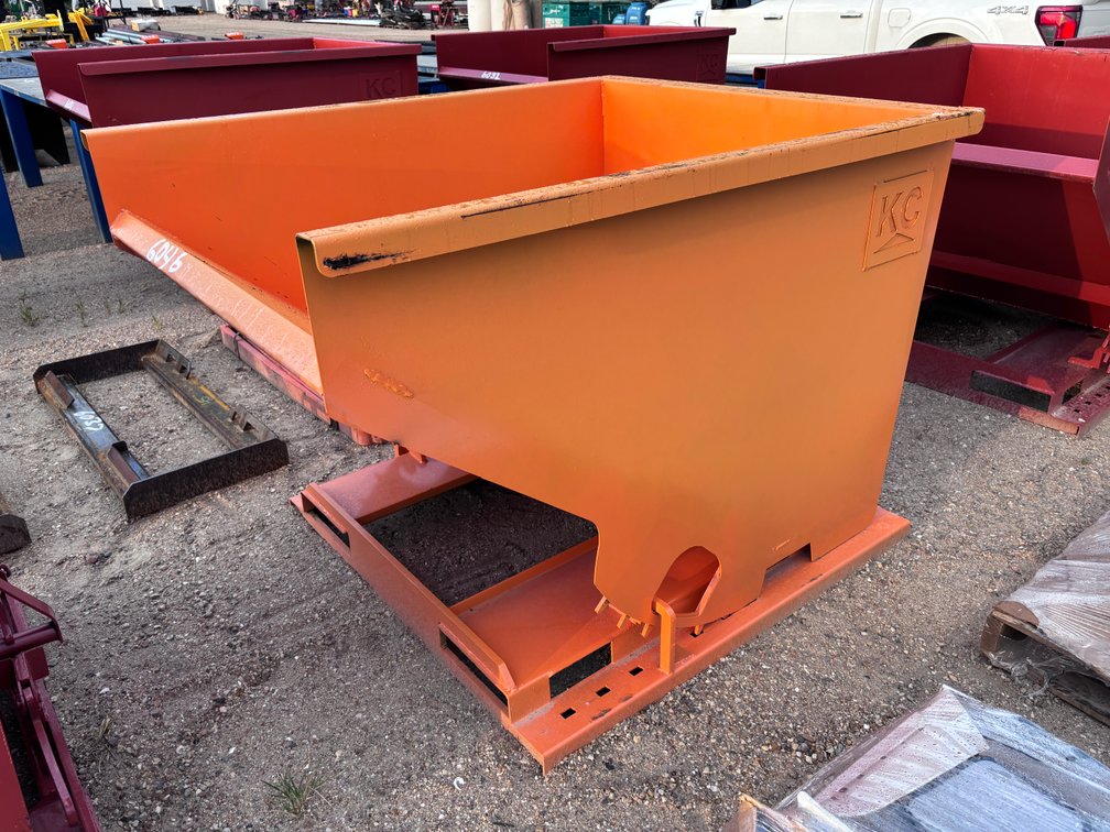 2.0 CY. Self Dumping Hopper With Fork Pockets