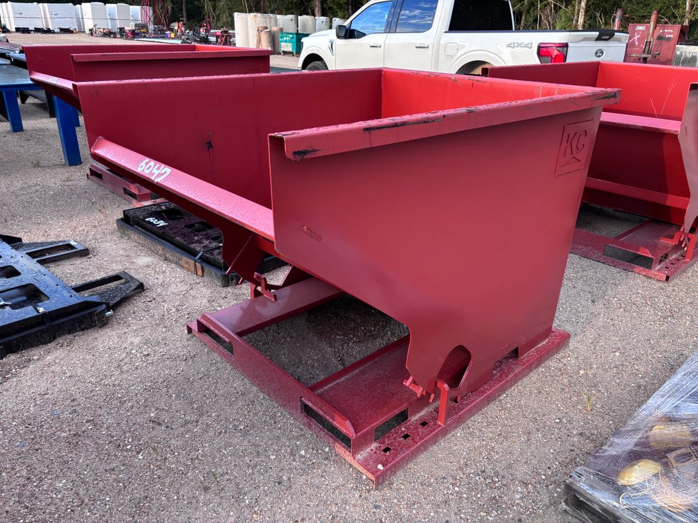 2.0 CY. Self Dumping Hopper With Fork Pockets