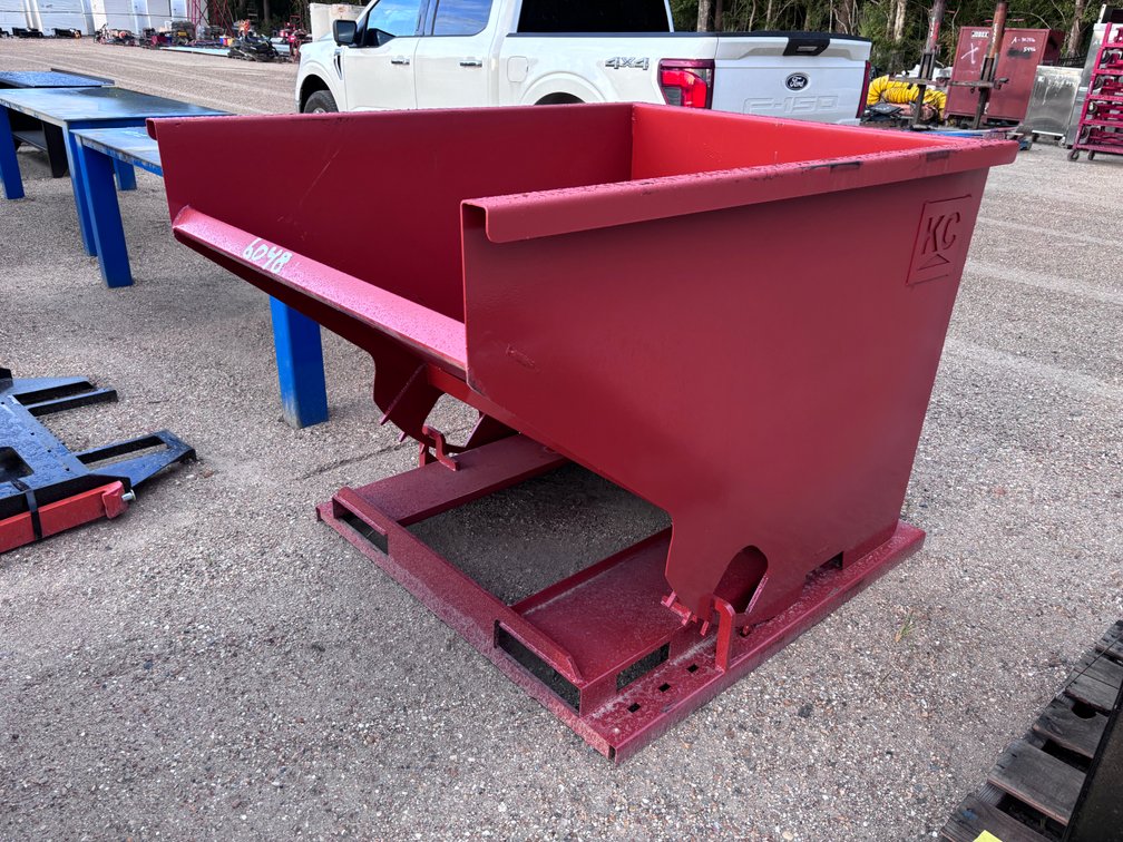 2.0 CY. Self Dumping Hopper With Fork Pockets