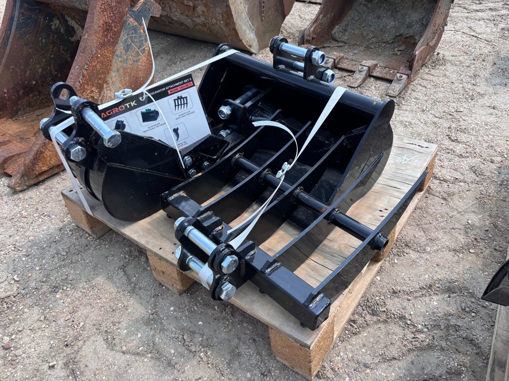 (5) MINI EXCAVATOR ATTACHMENTS
