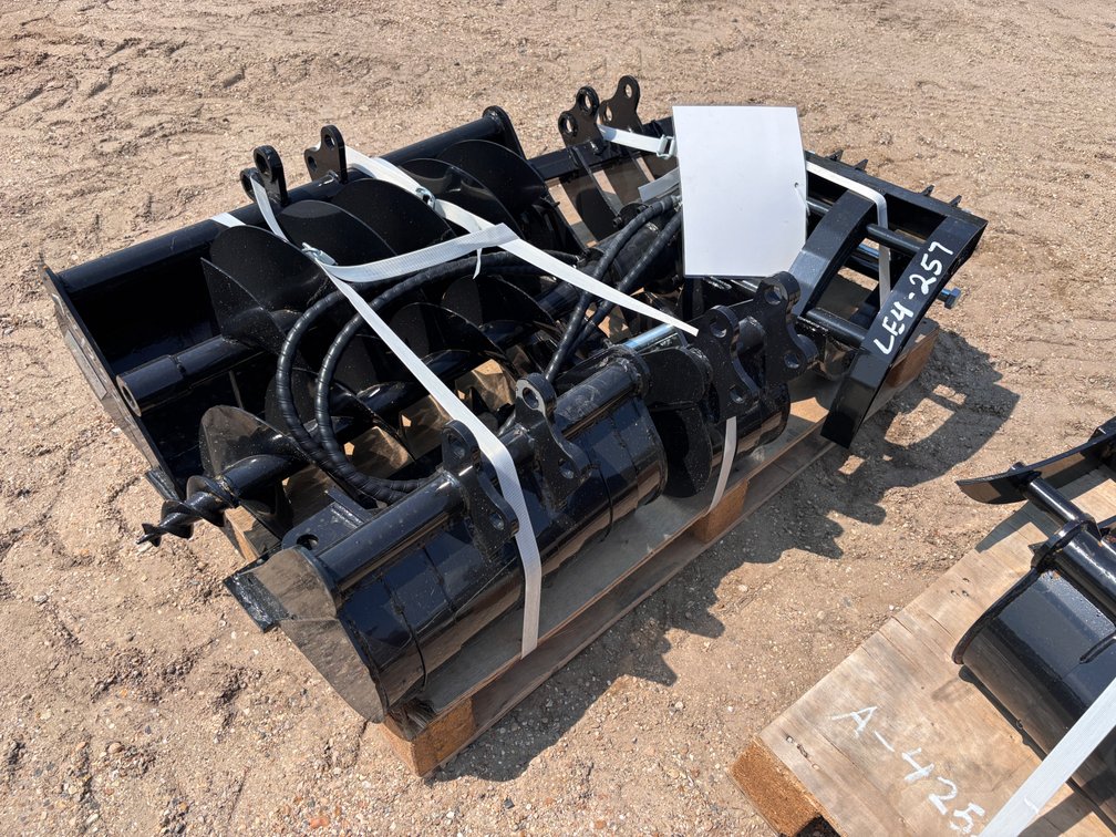(8) MINI EXCAVATOR ATTACHMENTS