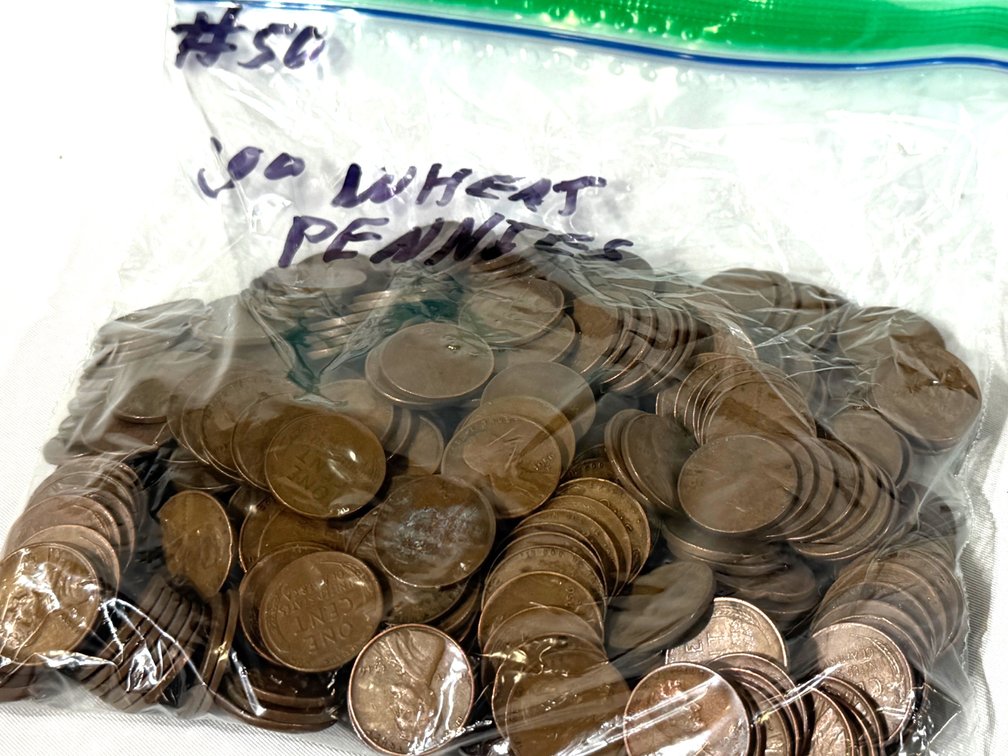 (300) WHEAT PENNIES