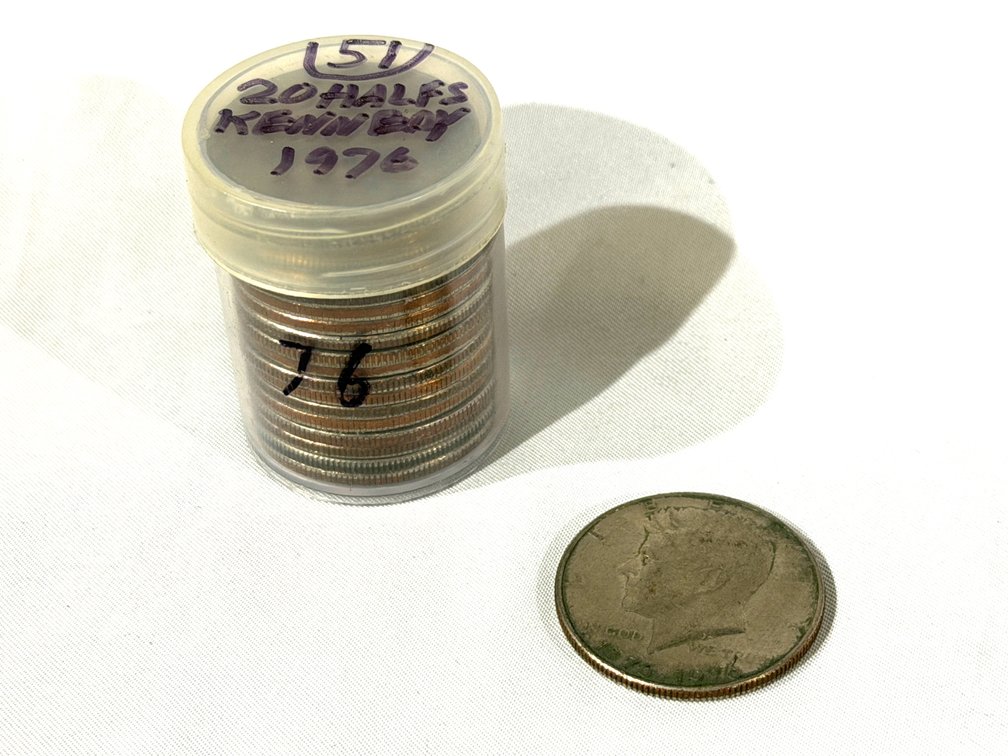 (20) KENNEDY HALF COINS