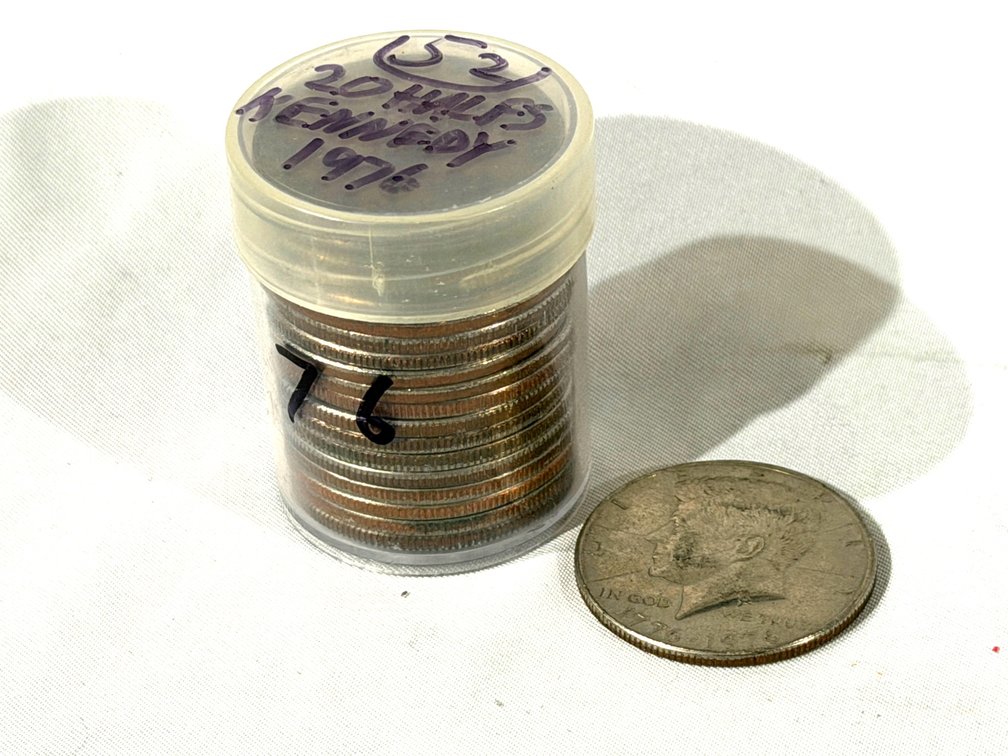 (20) KENNEDY HALF COINS