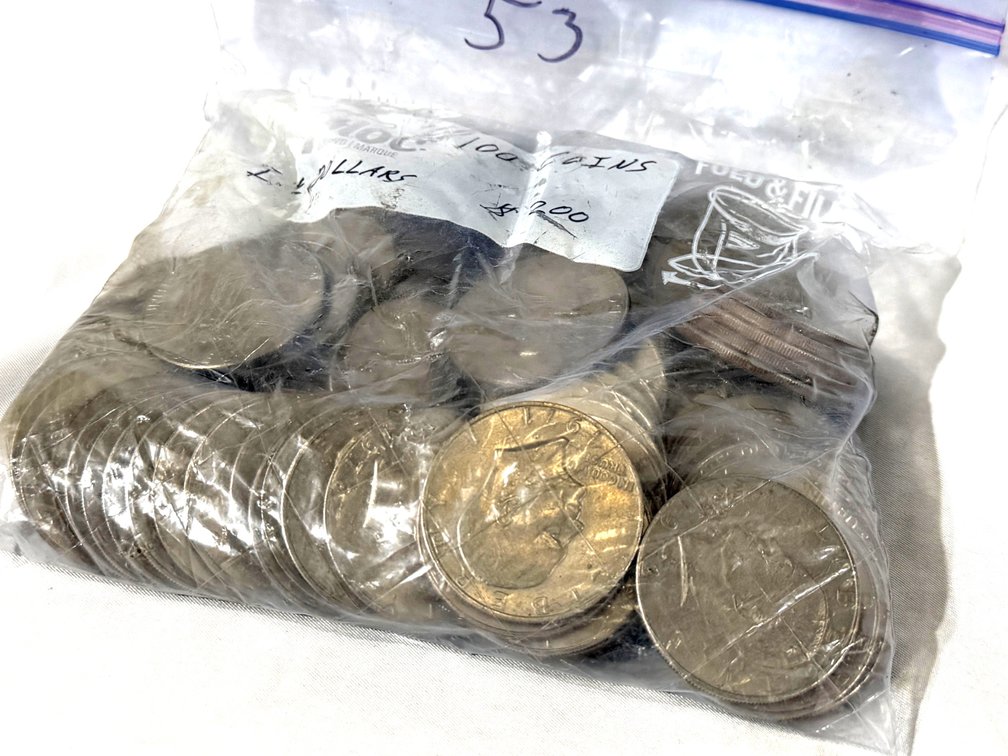 (100) IKE DOLLARS