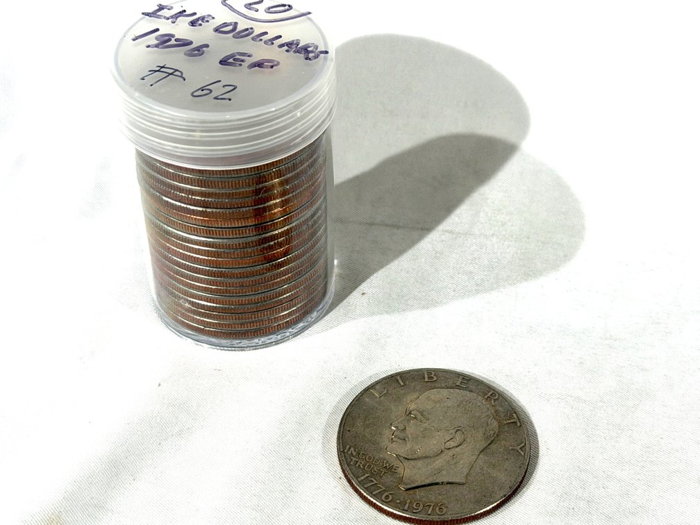 (20) 1976 IKE DOLLARS