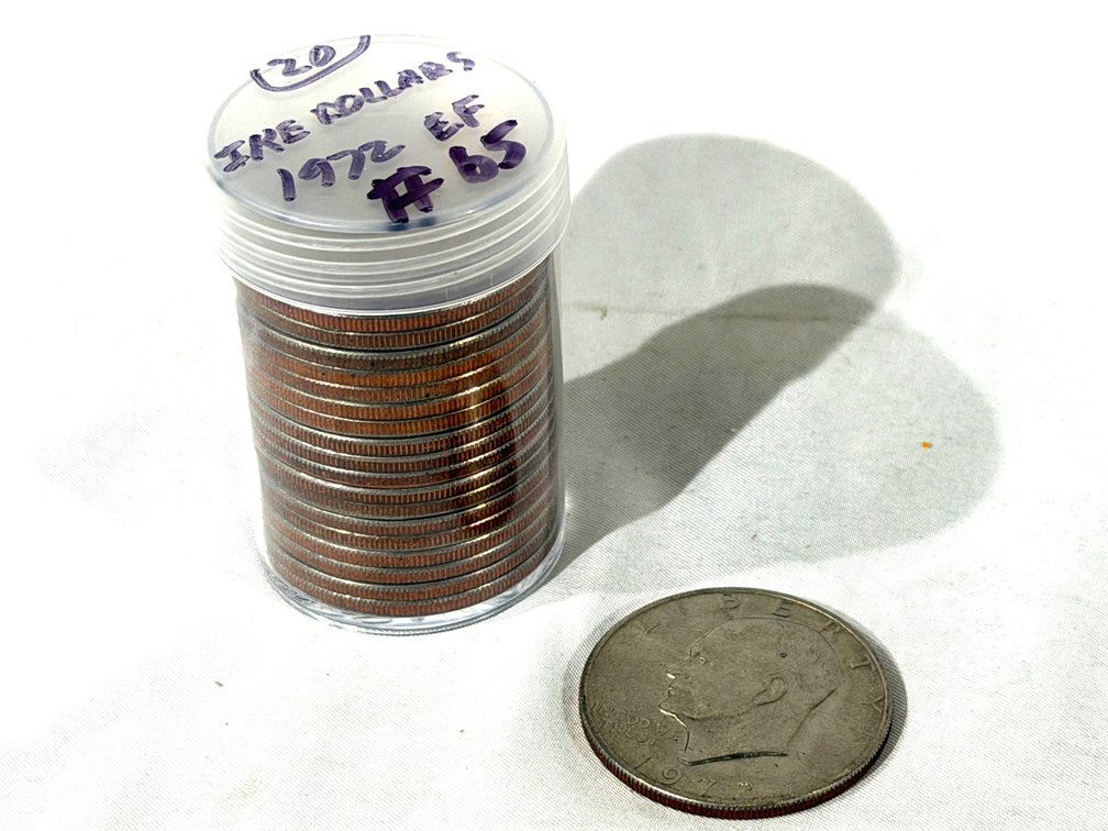 (20) 1972 IKE DOLLARS