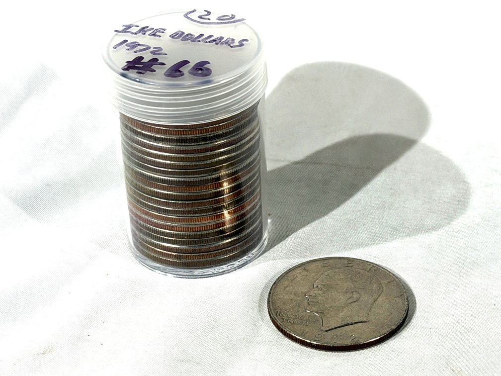 (20) 1972 IKE DOLLARS
