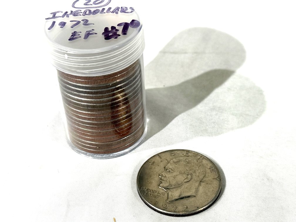 (20) 1972 IKE DOLLARS