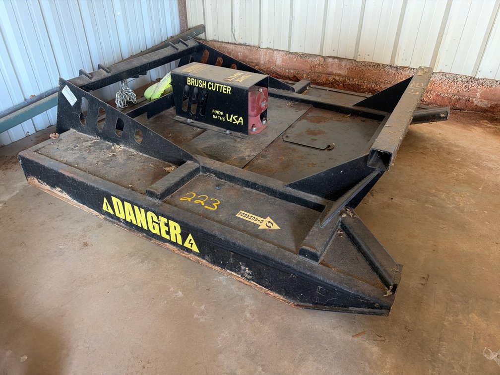 Skid Steer Brush Cutter Attachment