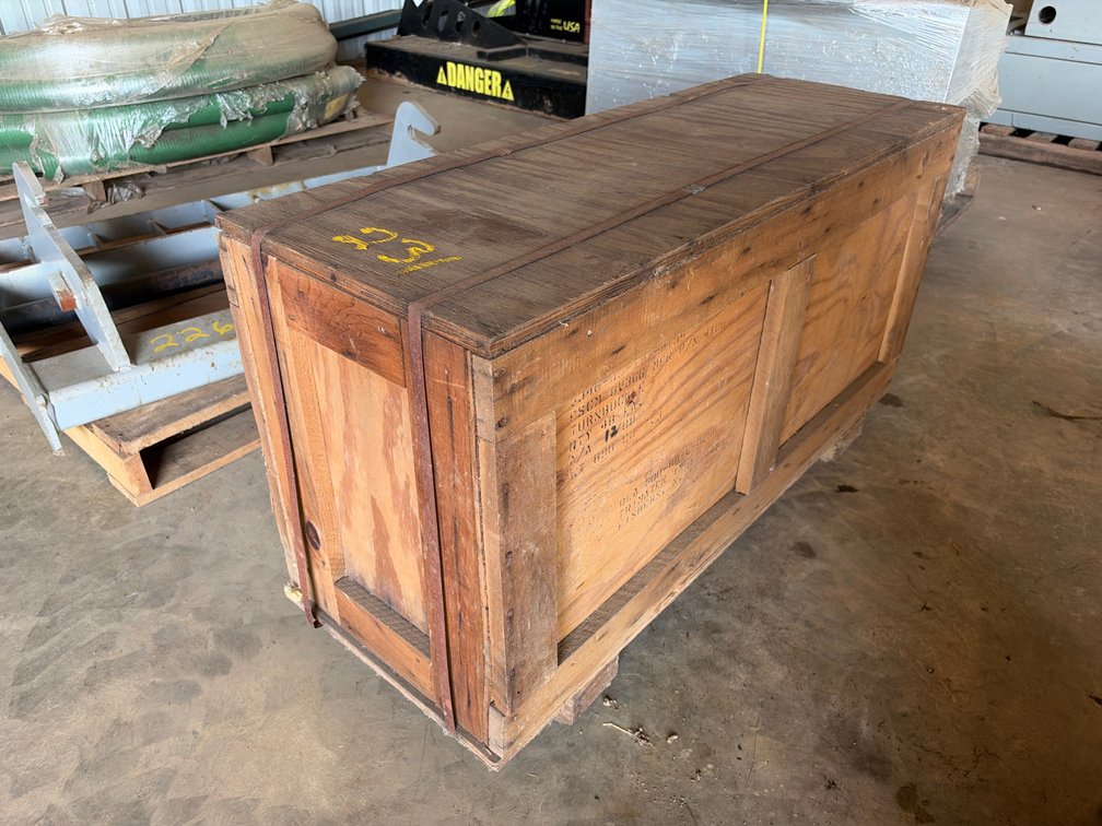 Military Crate marked "Turnbuckle"