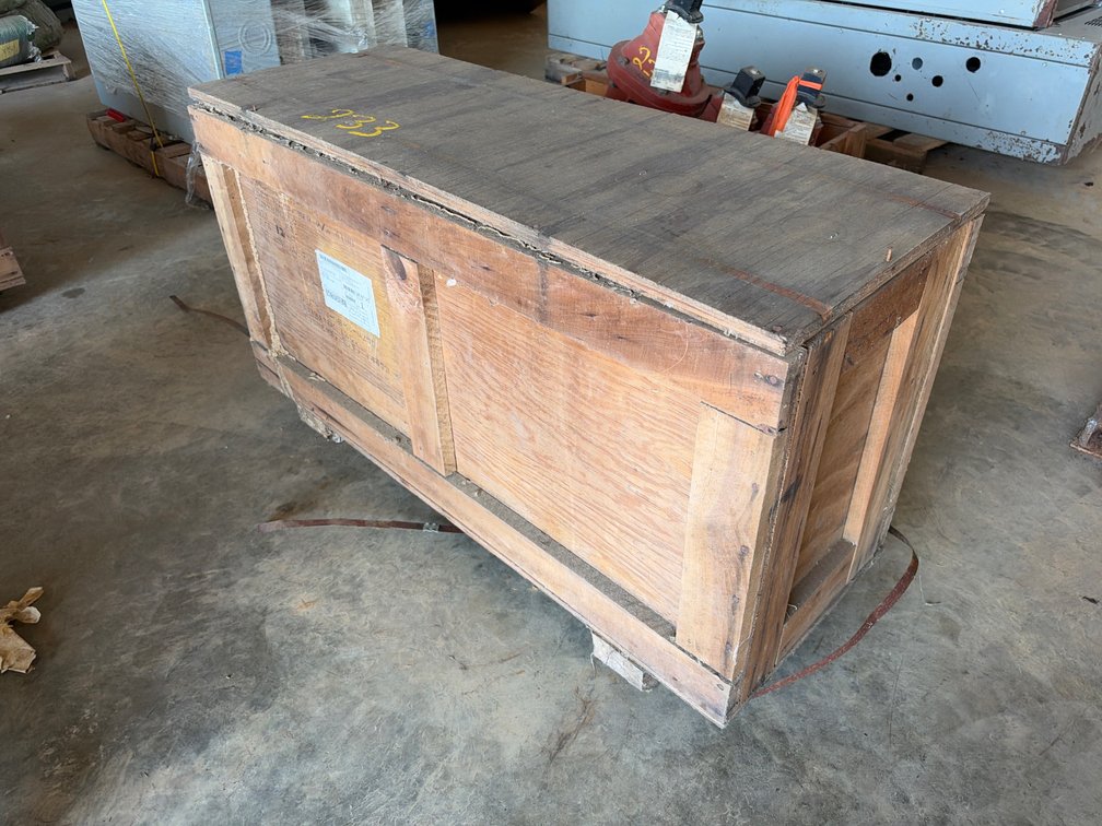 Military Crate marked "Turnbuckle" Trimatek Inc.