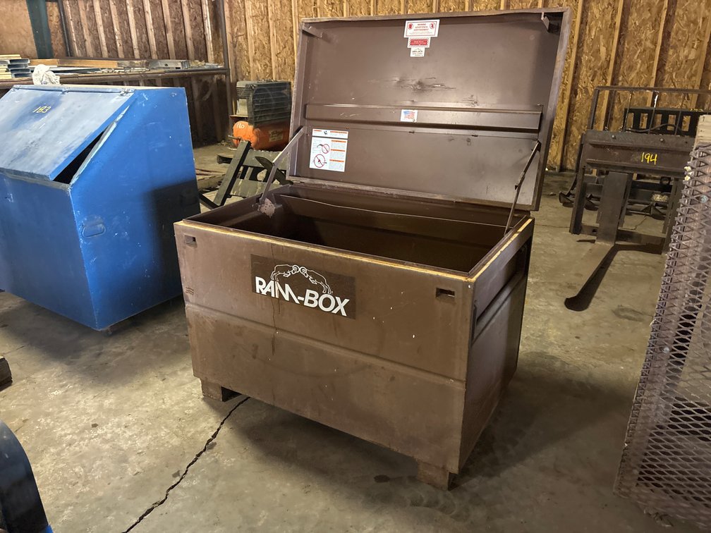 RAM-BOX Steel Jobsite Storage Chest