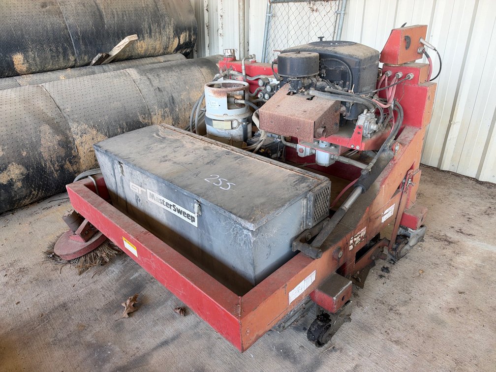 MasterSweep Forklift Mounted Sweeper Attachment