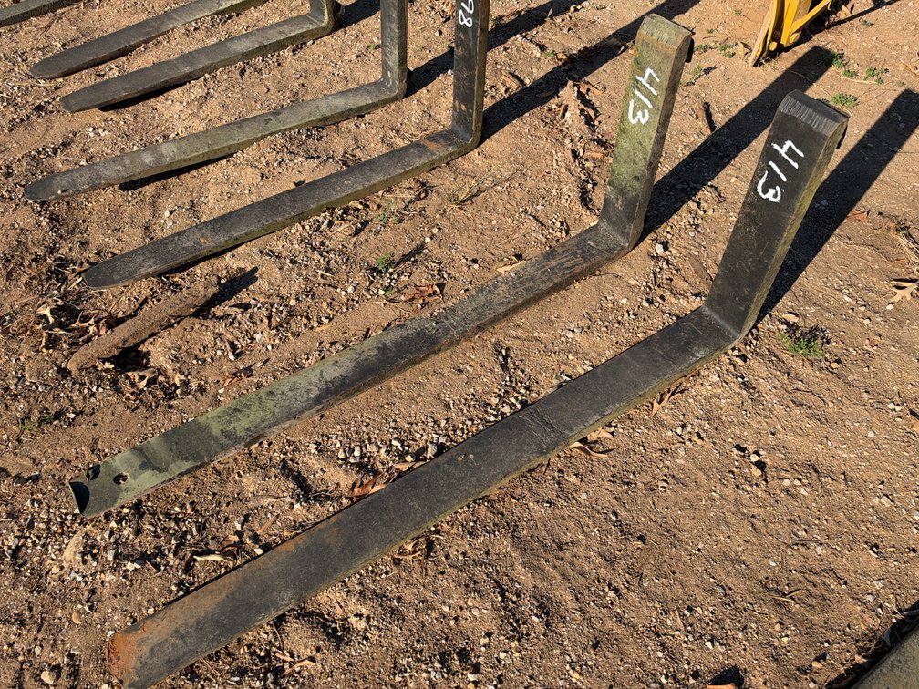 (2) FORKLIFT FORKS