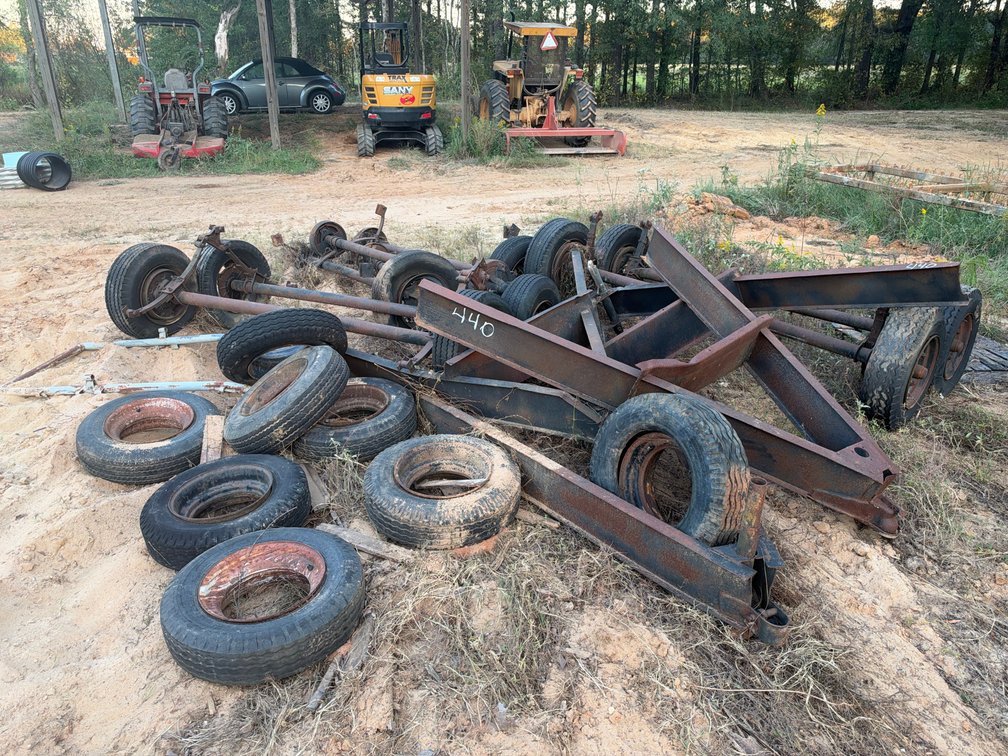 TRAILER AXLES AND TIRES